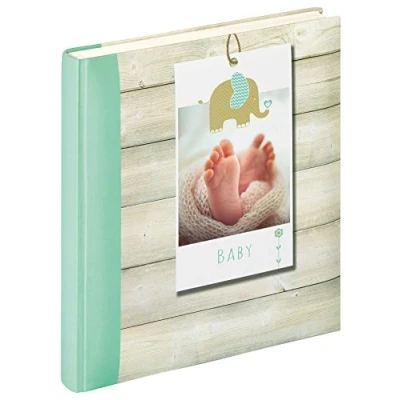 Afbeelding van Walther Welcome Babyalbum 28x30,5 cm 50 pagina&#039;s Groen