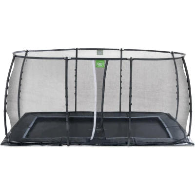 Afbeelding van EXIT groundlevel trampoline 244x427cm Dynamic (zwart)