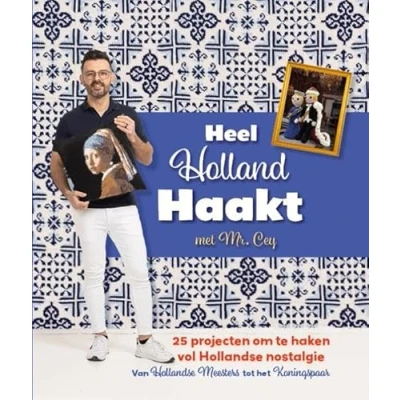 Afbeelding van Luitingh Sijthof boek Heel Holland Haakt Mr. Cey (10 23)