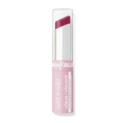 Afbeelding van Wet n Wild Cloud Pout Soft Blur matte Lipstick, lippenstift met niet drogende formule en langdurig, licht hydraterend, Homecoming Queen