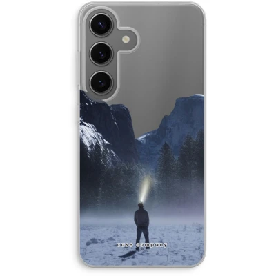 Afbeelding van Case Company® hoesje geschikt voor Samsung Galaxy S24 Wanderlust Soft Cover Telefoonhoesje Bescherming aan alle Kanten en Schermrand