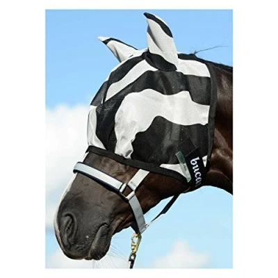 Image de Bucas Buzz Off Fly Mask Zebra XL