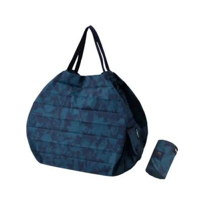 Afbeelding van SHUPATTO Sac de shopping japonais recyclé taille M Deep Forest, Contemporain