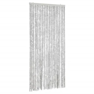 Afbeelding van Vliegengordijn 90x220 cm chenille grijs