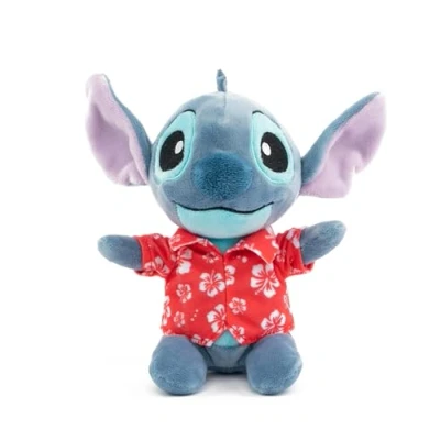 Afbeelding van Stitch Hawaii Red T shirt Pluche Knuffel (25 cm)