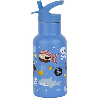 Afbeelding van A little lovely company rvs drinkfles piraten 350 ml
