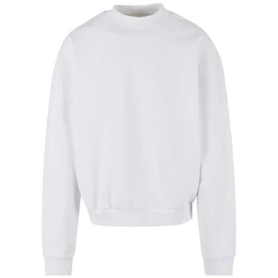 Afbeelding van Build your Brand Ultra Heavy Cotton Crewneck BY205 White