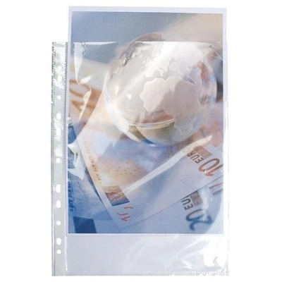 Image de Pochette Exacompta Sachet de 100 pochettes perforées A4 vertical lisse