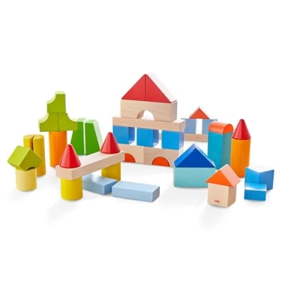 Afbeelding van Haba Mijn eerste bouwstenen Kleurrijk (46 delen).