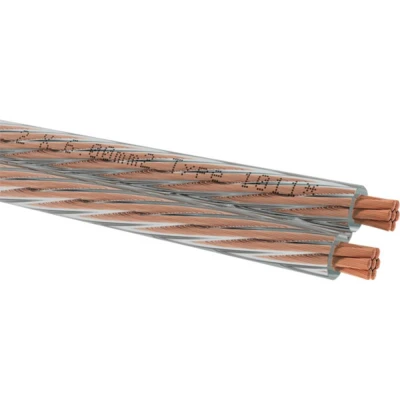 Afbeelding van Oehlbach D1C311 Luidsprekerkabel 2 x 6 mm² Transparant 1 stuk(s)
