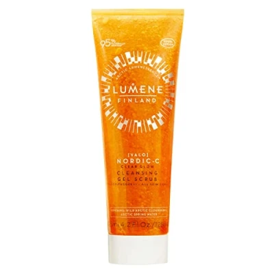 Afbeelding van Lumene Nordicc [VALO] Clear GLOW Cleansing GEL Scrub Gezichtsreiniger, Dames, Maat: 125 ml,