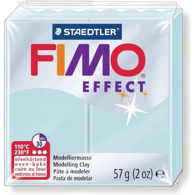 Afbeelding van Fimo effect boetseerklei 56 g blue ice quartz