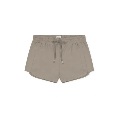 Afbeelding van Schiesser Korte gemerceriseerde interlock clay broek Mix+ Relax XXL
