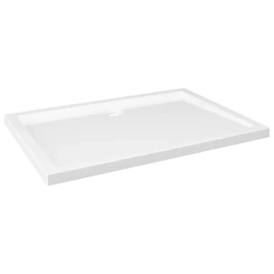 Afbeelding van Douchebak rechthoekig 70x100 cm ABS wit