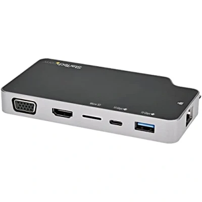 Afbeelding van Dockstation Startech CDP2HVGUASPD Black