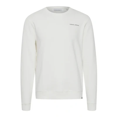 Afbeelding van Casual Friday Severin CREW NECK Sweater, Heren, Maat: Small, Ecru