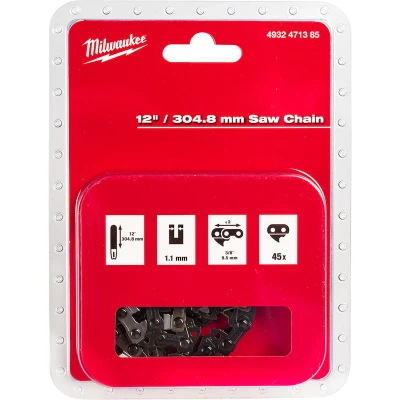 Afbeelding van MILWAUKEE 4932471385 ketting voor kettingzaag 12&quot; 304.8 mm