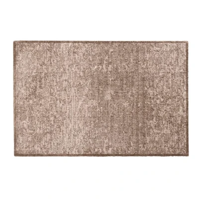Afbeelding van Mat Soft &amp; Deco Velvet Beige 67x100 cm Polyamide
