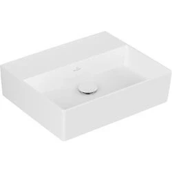 Afbeelding van Villeroy &amp; Boch Memento 2.0 wastafel wit ceramic+ (50 x 42 cm) zonder