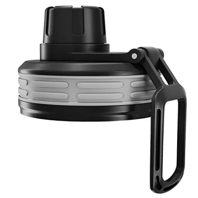 Afbeelding van BeMaxx Vervangende doppen voor Wide Mouth Active Flask flessen in alle maten (950 ml, 680 530 410 ml) BPA vrij, lekvrij (sportsluiting, brede flessen)