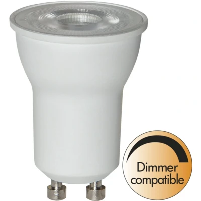 Afbeelding van Star Trading Dimbare GU10 LED spot 2.8W Warm wit licht Vervangt 28W