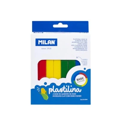 Afbeelding van Staven van boetseerklei Milan 330 g (4 Onderdelen)