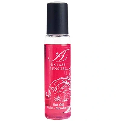 Afbeelding van Extase SENSUAL Sensuel Hot Oil Strawberry Travel 35ml