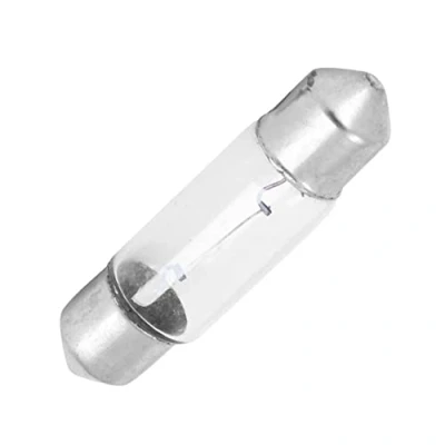 Afbeelding van cyclingcolors Soffittenlamp, 12 V, 5 W, 8 x 28 mm, SV7, auto, motorfiets, scooter, kentekenplaatverlichting, plafondlamp, binnen, deur, handschoenenvak, controlelampje