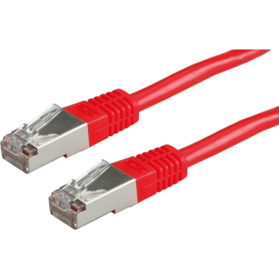 Afbeelding van VALUE Patchkabel Cat.6 (Class E) S/FTP (PiMF), rood, 0,5 m