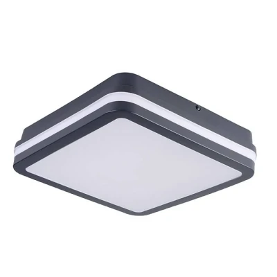 Afbeelding van Kanlux 33380 Beno LED plafondlamp, wandlamp, buitenlamp (plafond), (wand) vast ingebouwd 18 W Grafietgrijs