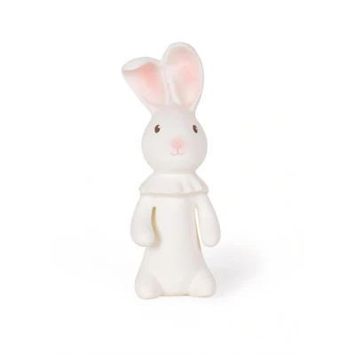 Afbeelding van Meiya &amp; Alvin Bijtknuffel Havah Rubber Wit 16 Cm