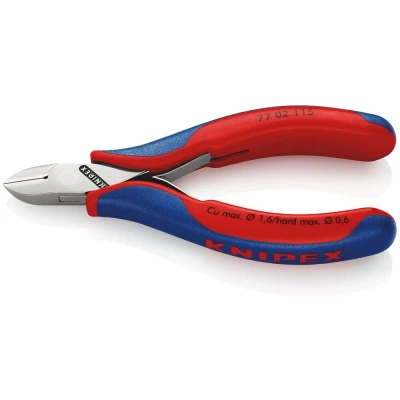 Afbeelding van Knipex 77 02 115 zijsnijtang ronde kop + facet mm