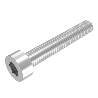 Afbeelding van SECCARO Set van 20 cilinderschroeven M8 x 50 mm roestvrij staal V2A VA A2 DIN 912 / ISO 4762 binnenzeskant volledige schroefdraad