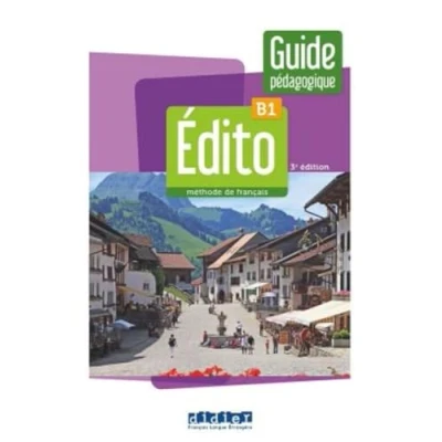 Afbeelding van Édito B1, 3e édition. Guide pédagogique