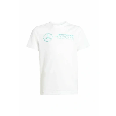 Afbeelding van adidas Performance MERCEDES AMG PETRONAS FORMULA ONE TEAM DNA GRAPHIC T SHIRT Kinderen Wit 128