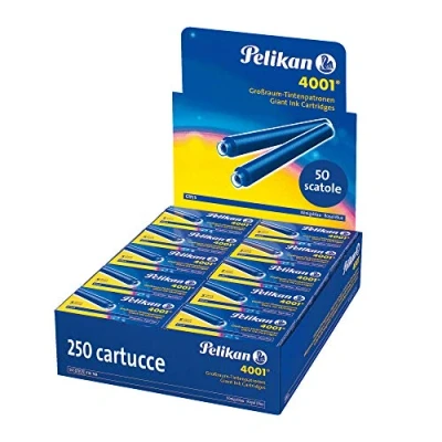 Afbeelding van Pelikan grote inktpatronen 4001 50 stuks