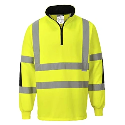 Afbeelding van Portwest B308YER4XL XENON Rugby Tricot 4XL geel