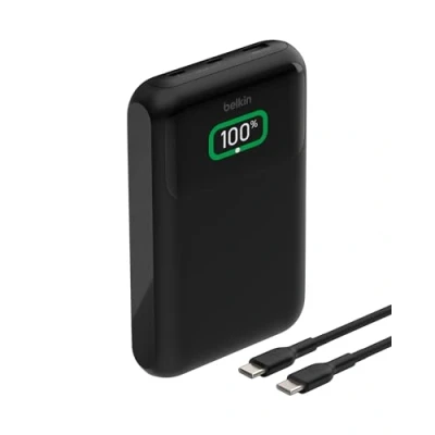 Afbeelding van Belkin Powerbank 65w 20000 Mah Laptop Digital Display Zwart (bpb020btbk)