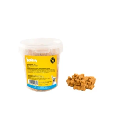 Afbeelding van Boomy Hondensnacks Beloningssnoepjes Kluifjes met kip 2x500g