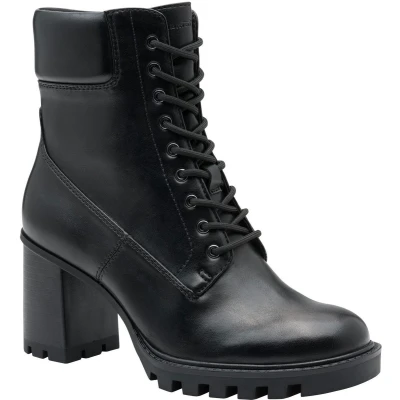 Afbeelding van Tamaris Veterboots, Dames, Maat: 37, Black matt Schoenen