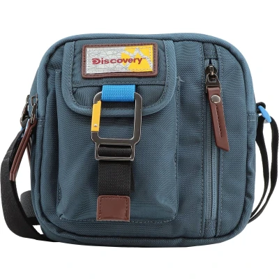 Afbeelding van Discovery Crossbodytas / Schoudertas Icon D00713 Petrol Blauw
