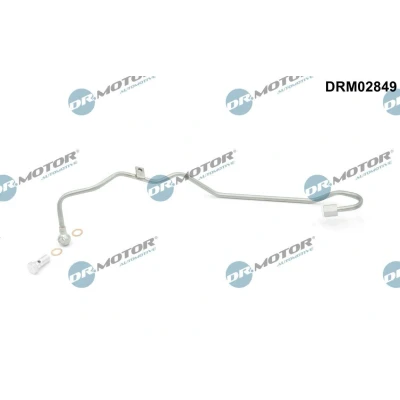 Afbeelding van Olieleiding, turbolader Dr.Motor Automotive DRM02849, voor o.a. Audi, VW, SKODA, SEAT