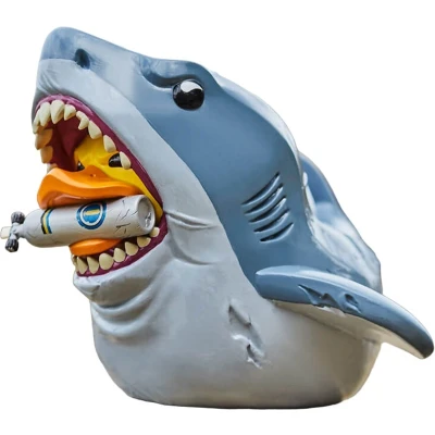 Afbeelding van Numskull TUBBZ Badeend Jaws Bruce with Gas Bottle (Reuzenformaat) (Eerste editie) 23cm