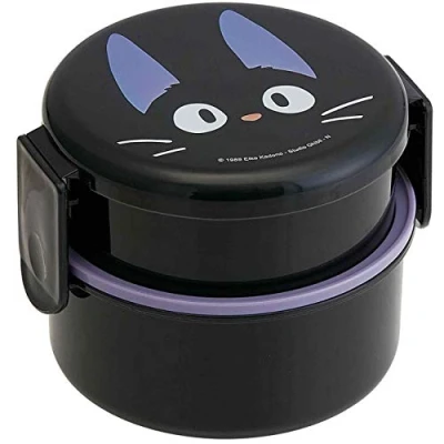Image de Bento rond deux parties Kiki la petite sorcière Jiji