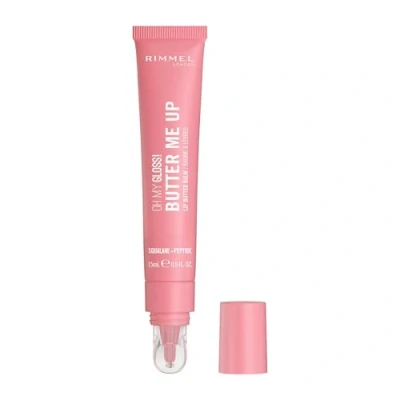 Image de Rimmel London Oh My Gloss Butter Me Up Baume à lèvres Ton Bubble Gum 002 15 ml