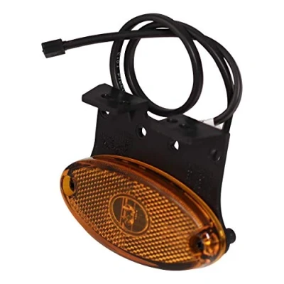 Image de Feu de position latéral Aspöck Flatpoint II led Avec support montage &quot;Z&quot; 90 Câble DC 500mm