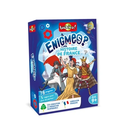 Image de Jeu pour découvrir la nature Bioviva Enigmes Histoire de France