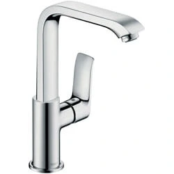 Afbeelding van Hansgrohe Metris 1 greeps wastafelkraan 230 draaibare uitloop en