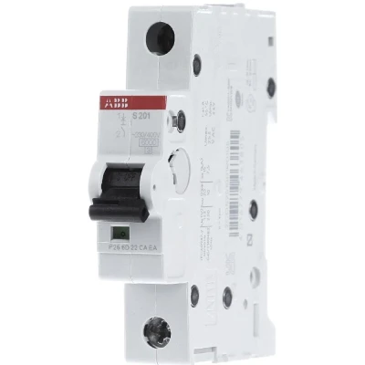 Afbeelding van ABB 2CDS251001R0104 S201 C10 Zekeringautomaat 1 polig 10 A 230 V