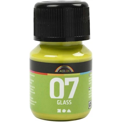 Afbeelding van Glasverf Porseleinverf kiwi A Color Glass 30ml